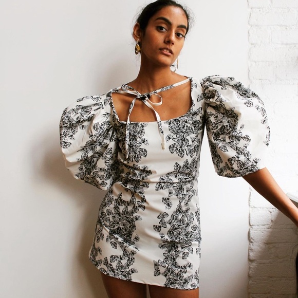 DAUPHINETTE Dresses & Skirts - DAUPHINETTE Bleeding Hearts Dress Moth